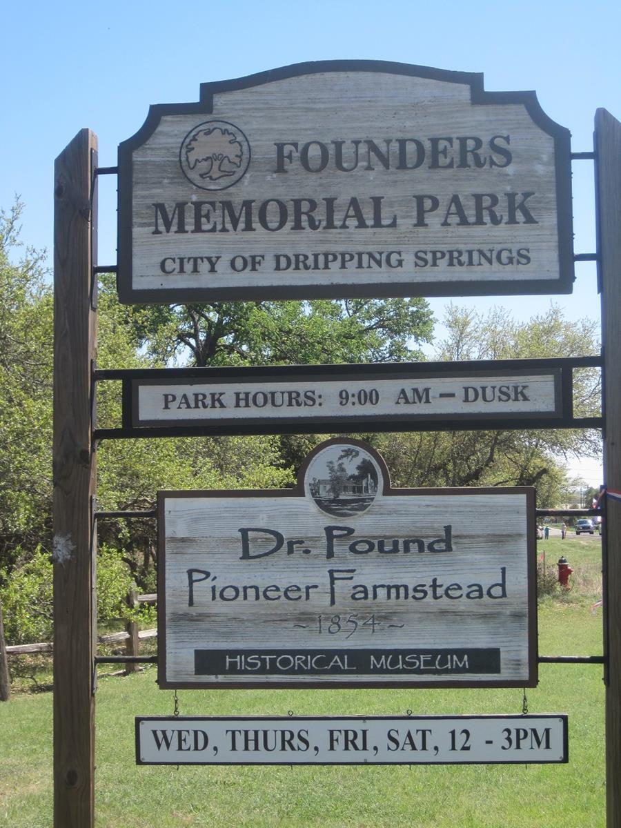 Founders Memorial Park Nature Rocks Austin